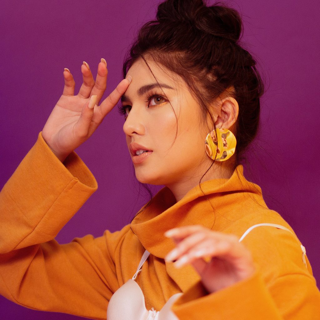 Portrait and personal branding photography of Jane De Leon photographed for Village People Fashion Magazine.